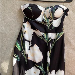 Floral mermaid dress